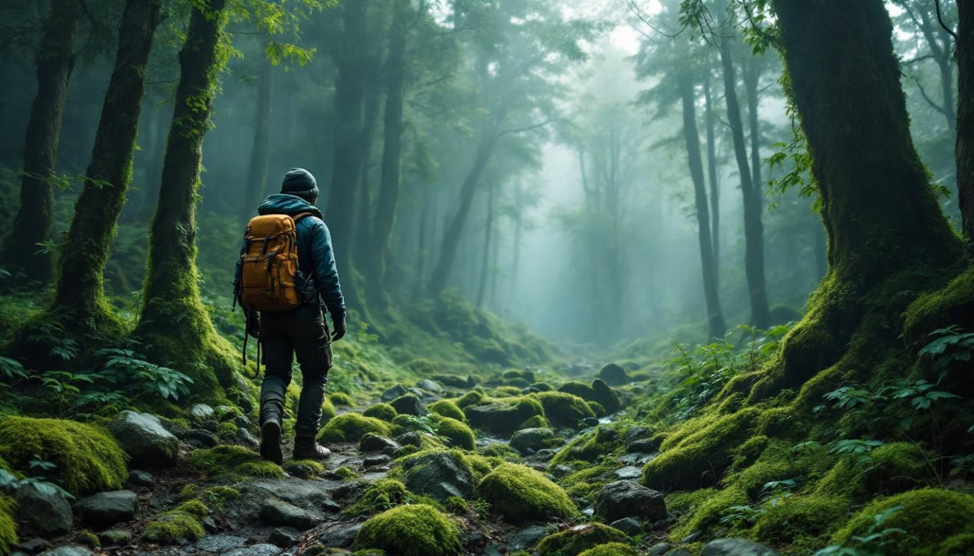 Exploration des trésors cachés de la nature en voyage d'aventure